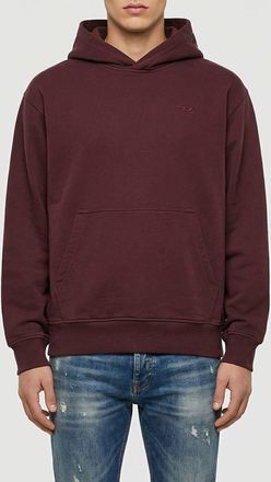 Diesel Felpa S-Macs-Hood-Megoval-D con cappuccio Diesel in cotone