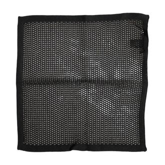 Dolce & Gabbana Pocket Scarves, male, Black, Size: ONE SIZE Mesh Pocket Square