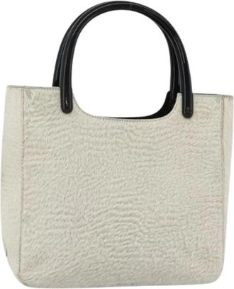 Prada Pre-owned Handbags, female, Beige, Size: ONE SIZE Pre-owned Vintage Hand Bag