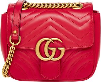 Gucci Gg Marmont Mini Matelasse Leather Shoulder Bag