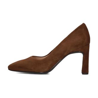 Unisa Schoenen, Dames, Bruin, 40 EU, Wol, Elegante Waba pumps voor de herfst