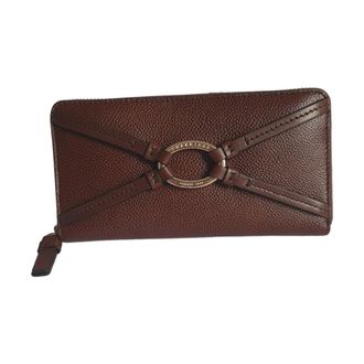 The Bridge Zip Around Leather Wallet with Coin Pocket
