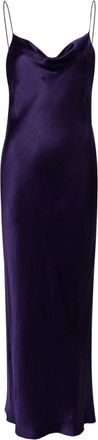 Dorothee Schumacher charmeuse silk dress - women - Silk - 5 - Purple