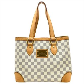 Louis Vuitton Damier Azur White Damier Azur Tote Bag (Pre-Owned)
