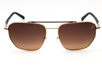 Timberland TB0003832H Gold Metal Sunglasses - Gold