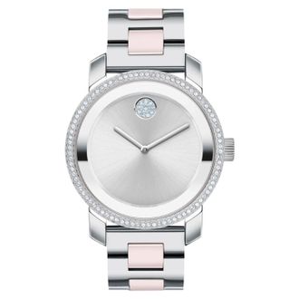 Movado Womens Iconic Silver Dial Watch