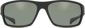 Timberland TB00017 Polarized 02R Mens Sunglasses Black Size 61