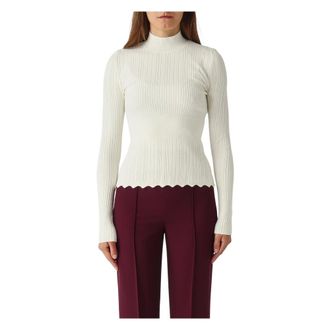 Twinset Donna, Maglie, Bianco, L, new