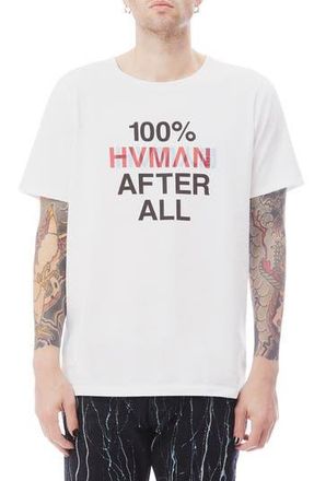 HVMAN Hvman After All Graphic Crewneck T-Shirt in White at Nordstrom Rack, Size Large