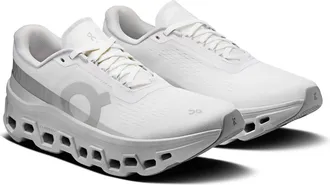 On Running Womens Sneakers Cloudmonster 1 White-White Trainers White/white