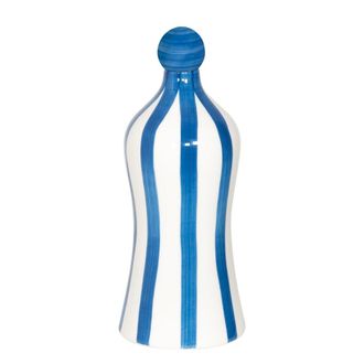 Zafferano Lido - botella de cer&aacute;mica zafferano con rayas azules