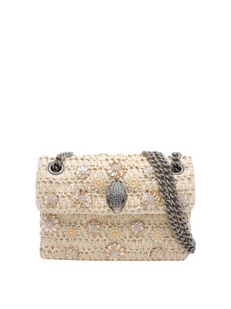 Kurt Geiger Mini Rafia Kensington Shoulder Bag