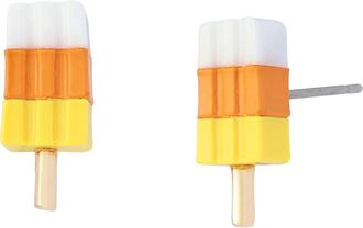 Betsey Johnson Popsicle Stud Earrings in Orange at Nordstrom
