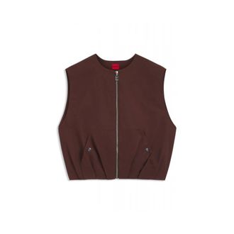 HUGO BOSS Dames, Jassen, Bruin, Maat: XL Katoen