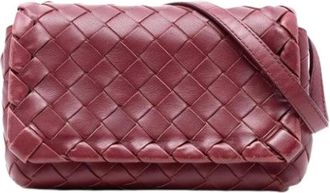 Bottega Veneta Pre-owned Cross Body Bags, female, Red, Size: ONE SIZE Pre-owned Crossbody Bag