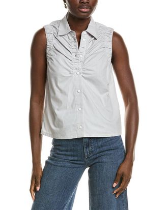 Rag & Bone Rag & Bone Georgina Ruched Shirt