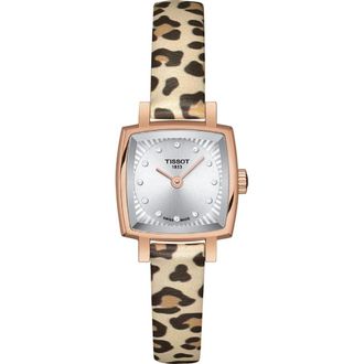 Tissot Lovely Womens Multicolour Watch T0581093703600 Leather - One Size