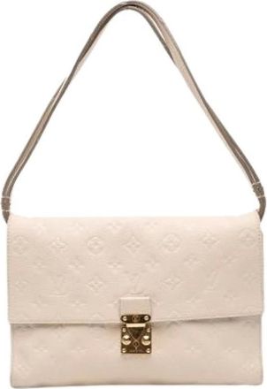 Louis Vuitton Pre-owned Shoulder Bags, female, White, Size: ONE SIZE Pre-owned Vintage Shoulder Bag