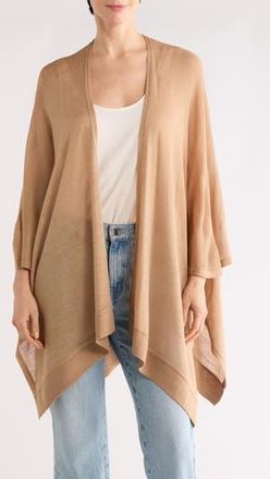 Vince Camuto Lightweight Open Knit Topper in Mocha at Nordstrom Rack