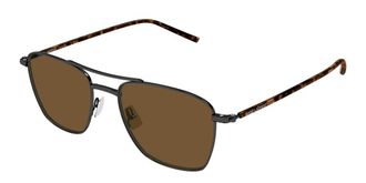 Saint Laurent SL 866 004 Mens Sunglasses Gunmetal Size 53 - Free RX Lenses - Free RX Lenses