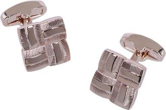 Trafalgar Store Clayton Square Detailed Rose Gold Cufflinks at Nordstrom