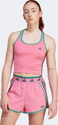 adidas Tanktop ADIDAS PERFORMANCE HYGLM TK Q2, Damen, Gr. XL, gr&uuml;n (pink fusion, collegiate gr&uuml;n, semi court gr&uuml;n), Obermaterial: 83% Polyester, 17% Elasthan