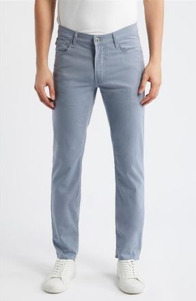 Brax Chuck Tri Flex Fancy Modern Fit Five-Pocket Pants in Smoke Blue at Nordstrom, Size 32 X 34