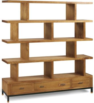 Moycor Librer&iacute;a de madera marr&oacute;n, alt. 170 cm