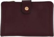 Pourchet Accessoires, Dames, Rood, ONE Size, Leer, Florin Portemonnee