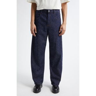 Jacquemus Le De-Nimes Mirada Jeans in Navy at Nordstrom, Size 30