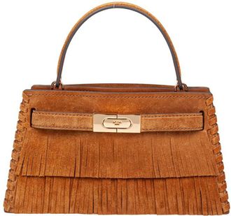 Tory Burch Lee Radziwill Mini Suede Bag