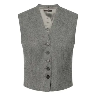 Windsor Jassen, Dames, Grijs, M, Dw 672 Vest