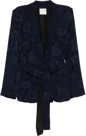 Forte_Forte Forte_Forte Giacca Destrutturata Jaquard Fluido Bouquet
