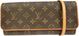 Louis Vuitton Pre-owned Clutches, female, Brown, Size: ONE SIZE Pre-owned Clutch
