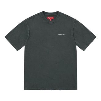 SUPREME FW26 Washed S/S T-Shirt Black SUP-FW26-094-BLK