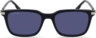 Lacoste Occhiali da sole squadrati - Blu