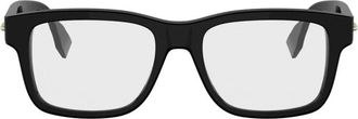 Fendi Brillen - Heren - Brillen - Zwart - 53 MM - Accessoires