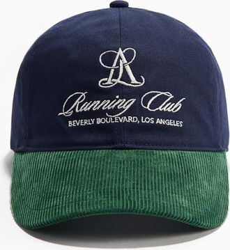 H&M Twillcap mit Cordschirm - Blue