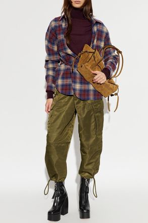 Dsquared2 Shirt Tied At The Waist, Womens, Multicolour