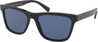 Polo Ralph Lauren PH4167 500180 Mens Sunglasses Black Size 56