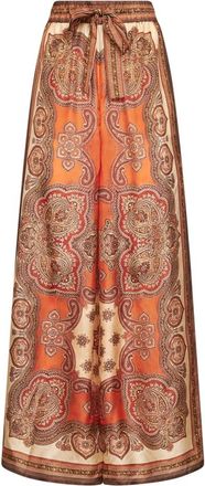 Zimmermann Donna, Pantaloni, Multicolore, M, new