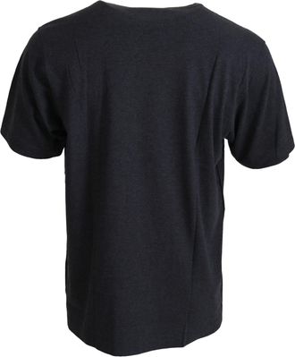 Dolce & Gabbana Mens Gray Crewneck Cotton Short Sleeve T-Shirt