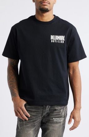 Billionaire Boys Club BB Insignia Crop Graphic T-Shirt in Black at Nordstrom, Size Small