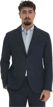 Harmont & Blaine Hombre, Chaquetas, Azul, Talla: 2XL