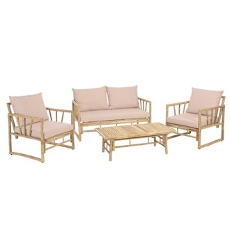 Macabane Conjunto n.&ordm; 3: sof&aacute; de 2 plazas, 2 sillones y 1 mesa de centro
