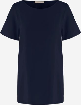 Allude Allude Stretch-Seiden-T-Shirt