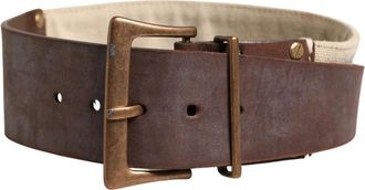 Ermanno Scervino Heupriem - Heren - Riemen - Bruin - ONE Size - Leer - Accessoires