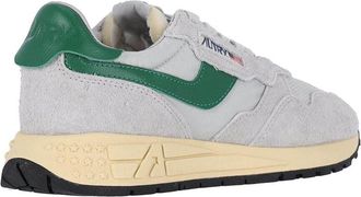 Autry Womens Reelwind Low Sneakers Grey Shoes >