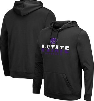 Colosseum Mens Colosseum Black Kansas State Wildcats Lantern Pullover Hoodie at Nordstrom, Size X-Large