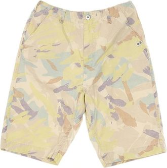 Element Camo Overall Shorts Regular Fit Katoen - Heren - Korte Broeken - Veelkleurig - W28 - Katoen - Korte Broeken